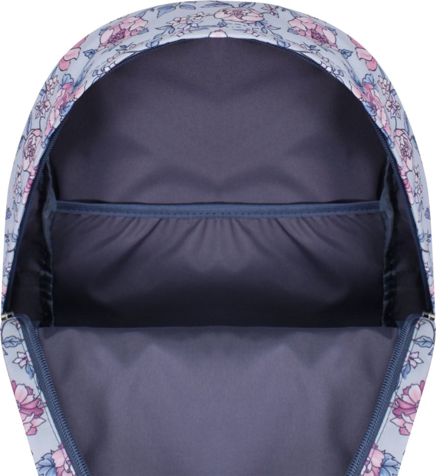 Стильный рюкзак из текстиля с цветочным принтом Bagland (55461)