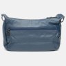 Женская кожаная сумка синего цвета на плечо Keizer 65761 - 3