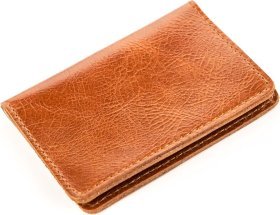 Руда шкіряна обкладинка під права та ID-паспорт Shvigel (2413928)