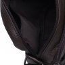 Миниатюрная мужская сумка темно-коричневого цвета из натуральной кожи Borsa Leather (19380) - 7