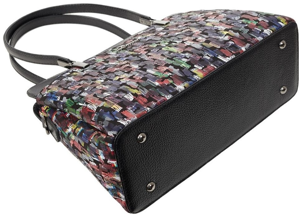 Стильная каркасная женская сумка из натуральной кожи с удобной ручкой для носки Desisan 106861 разноцветная фото №5 Стильная каркасная женская сумка из натуральной кожи с удобной ручкой для носки Desisan 106861 разноцветная modnotak фото №5