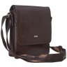 Мужская сумка планшет через плечо из натуральной кожи под рептилию DESISAN 107361 коричневого цвета фото №2 Мужская сумка планшет через плечо из натуральной кожи под рептилию DESISAN 107361 коричневого цвета modnotak фото - 2