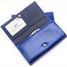 Лаковий гаманець середнього розміру на кнопці ST Leather (16291) - 3
