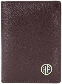 Картхолдер из коричневой кожи флотар на кнопке Hammonds Flycatcher CC606 с RFID-защитой 107961