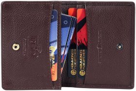 Картхолдер из коричневой кожи флотар на кнопке Hammonds Flycatcher CC606 с RFID-защитой 107961