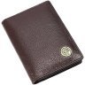 Картхолдер из коричневой кожи флотар на кнопке Hammonds Flycatcher CC606 с RFID-защитой 107961 modnotak фото - 4