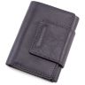 Кожний маленький гаманець темно-синього кольору Grande Pelle (13010) - 4