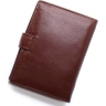 Місткий гаманець чоловічий з натуральної шкіри коричневого кольору з блоком під документи ST Leather (21526) - 7