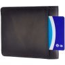 Темно-сірий чоловічий гаманець із натуральної шкіри високої якості з монетницею Visconti Zanotti 69261 - 3