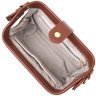 Жіноча сумка-клатч з натуральної шкіри коричневого кольору Vintage 2422425 - 4