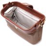 Женская сумка-клатч из натуральной кожи коричневого цвета Vintage 2422425 - 5