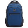 Синьо-чорний чоловічий рюкзак з поліестеру на два автономні відділення Aoking 71562 - 1