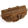 Кожаная мужская сумка в винтажном стиле с карманами VINTAGE STYLE (14051) - 5