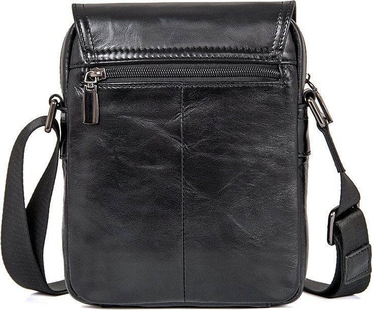 Кожаная мужская сумка под планшет в классическом дизайне VINTAGE STYLE (14470)