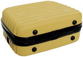 Пластиковая дорожная косметичка Costa Brava желтого цвета Vip Collection 102462