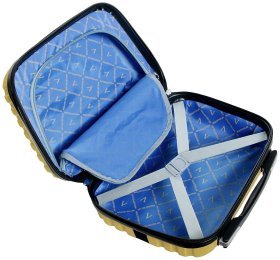 Пластиковая дорожная косметичка Costa Brava желтого цвета Vip Collection 102462