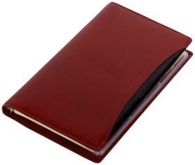 Блокнот органайзер Prestige из натуральной кожи Vip Collection 102562 (красный)