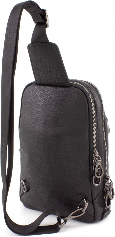 Кожаный повседневный слинг рюкзак H.T Leather (10545)