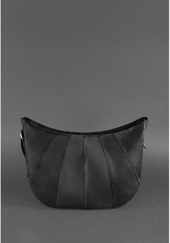 Повсякденна жіноча сумка з якісної шкіри на плече BlankNote Круассан (12651)