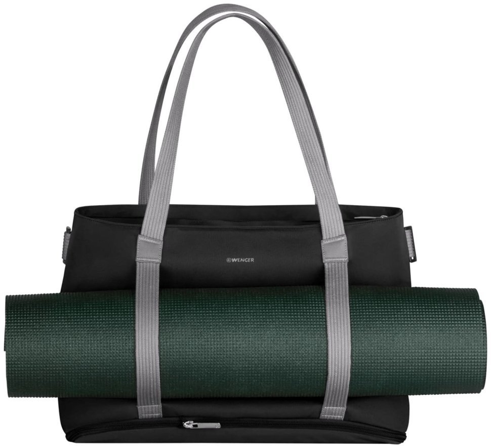 Деловая сумка для ноутбука до 15" с длинными ручками Wenger Motion Deluxe Tote черная 103662 modnotak фото №4