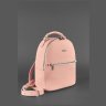 Повседневный кожаный мини-рюкзак в розовом цвете BlankNote Kylie (12840) - 5