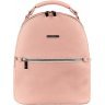 Повседневный кожаный мини-рюкзак в розовом цвете BlankNote Kylie (12840) - 1