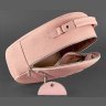 Повседневный кожаный мини-рюкзак в розовом цвете BlankNote Kylie (12840) - 3