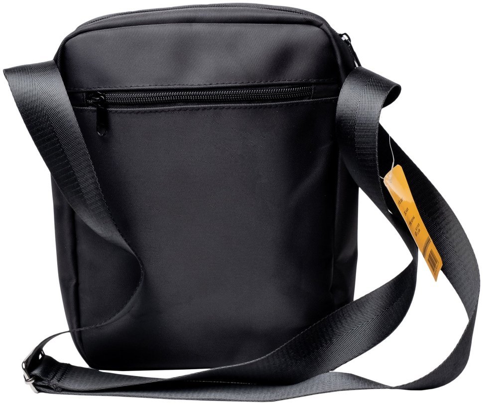 Міська чоловіча сумка через плече із міцного нейлону JCB B32 чорного кольору 93962 фото №3 Міська чоловіча сумка через плече із міцного нейлону JCB B32 чорного кольору 93962 modnotak фото №3
