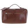 Вместительный мужской несессер из натуральной глянцевой кожи Ashwood K49 Chestnut 94362 коричневого цвета фото №1 Вместительный мужской несессер из натуральной глянцевой кожи Ashwood K49 Chestnut 94362 коричневого цвета modnotak фото - 1