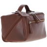 Вместительный мужской несессер из натуральной глянцевой кожи Ashwood K49 Chestnut 94362 коричневого цвета фото №6 Вместительный мужской несессер из натуральной глянцевой кожи Ashwood K49 Chestnut 94362 коричневого цвета modnotak фото - 6