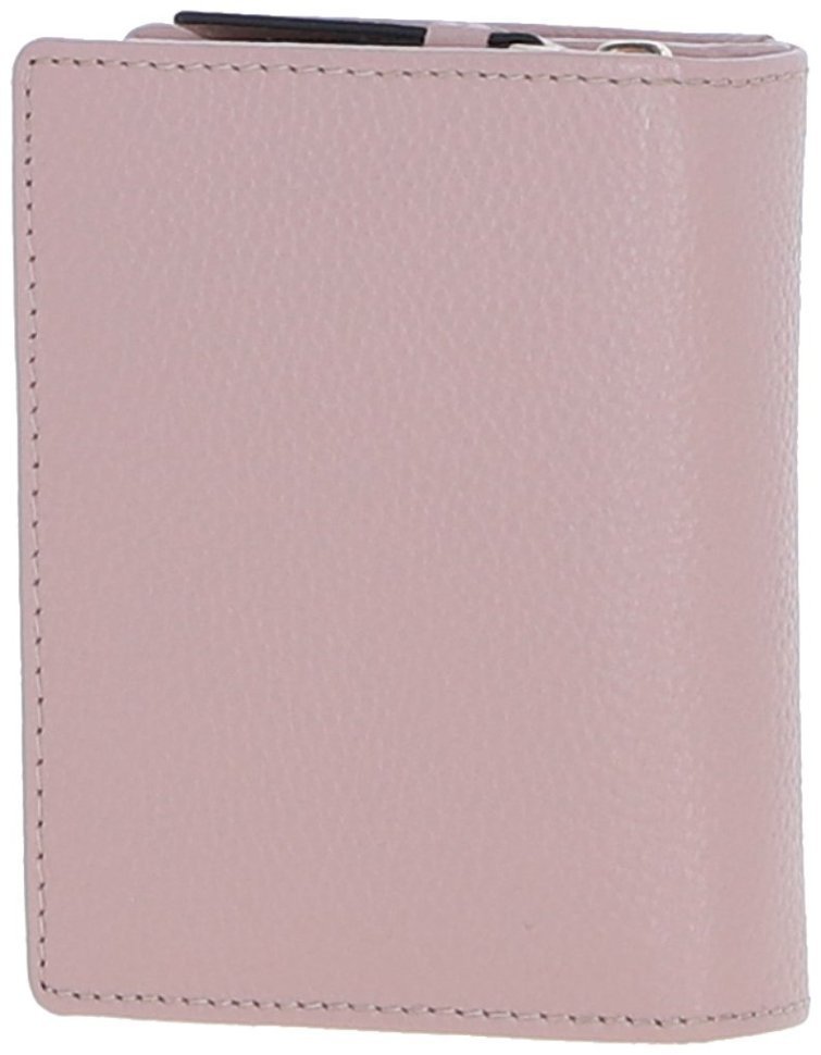 Вместительное женское портмоне из фактурной натуральной кожи розового цвета Ashwood Woodrose 94462 modnotak фото №5