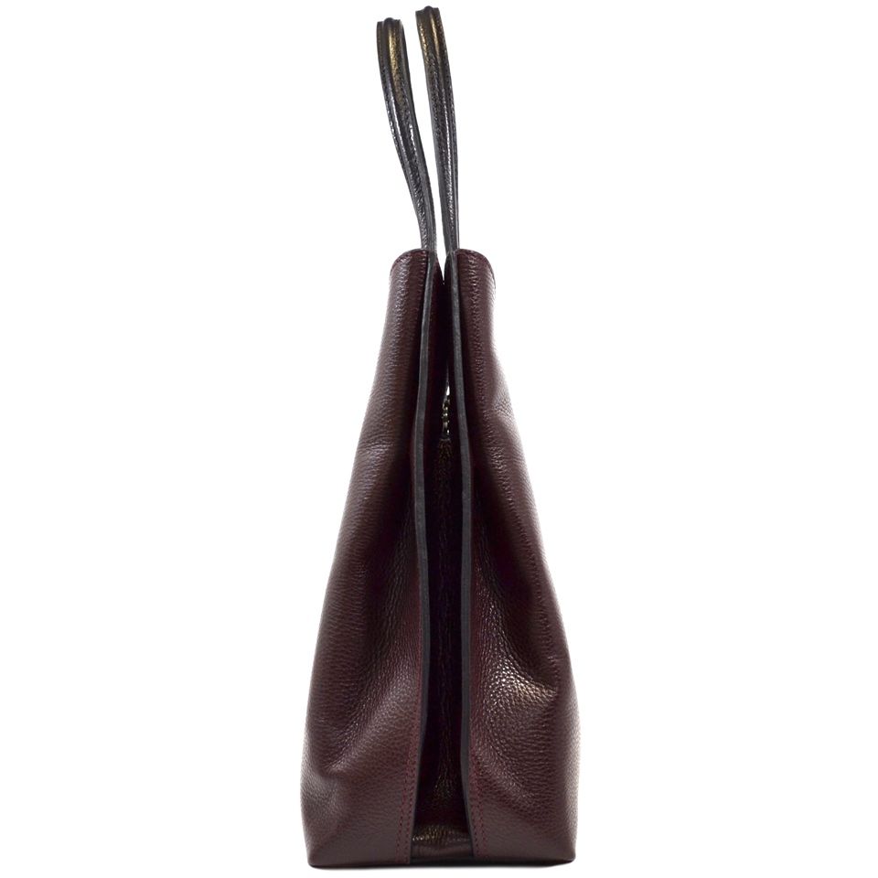 Женская кожаная сумка-мешок с ручками Desisan (28310)