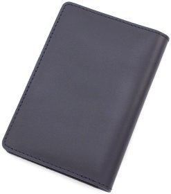 Обложка для документов синего цвета ST Leather (16050)