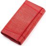 Червоний гаманець з шліфованої шкіри морського ската STINGRAY LEATHER (024-18088) - 2