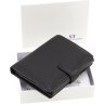 Мужское портмоне из натуральной кожи черного цвета под документы ST Leather 1767362 - 9