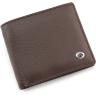 Коричневий чоловічий гаманець на магнітах ST Leather (16526) - 1
