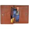Коричневый картхолдер из кожи флотар на кнопке Hammonds Flycatcher CC606 с RFID защитой 107962 фото №2 Коричневый картхолдер из кожи флотар на кнопке Hammonds Flycatcher CC606 с RFID защитой 107962 modnotak фото - 2