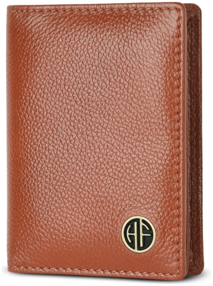 Коричневый картхолдер из кожи флотар на кнопке Hammonds Flycatcher CC606 с RFID защитой 107962 фото №4 Коричневый картхолдер из кожи флотар на кнопке Hammonds Flycatcher CC606 с RFID защитой 107962 modnotak фото №4