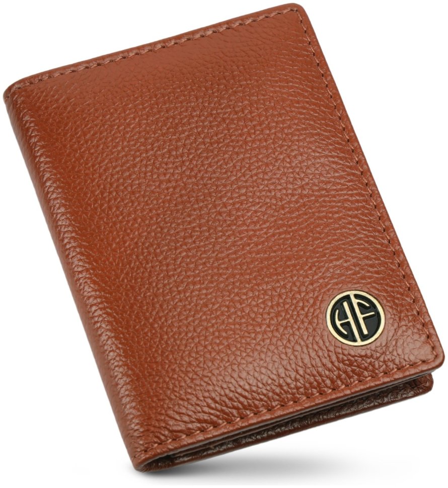 Коричневый картхолдер из кожи флотар на кнопке Hammonds Flycatcher CC606 с RFID защитой 107962 фото №5 Коричневый картхолдер из кожи флотар на кнопке Hammonds Flycatcher CC606 с RFID защитой 107962 modnotak фото №5