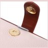Шкіряна жіноча сумка-клатч молочного кольору з фіксацією на магнітну кнопку Vintage 2422426 - 4