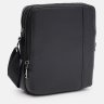Качественная мужская кожаная сумка-планшет черного цвета Ricco Grande 71663 - 2