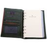 Кожаный блокнот органайзер Prestige зеленого цвета Vip Collection 102563 modnotak фото - 2