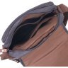 Вертикальная мужская сумка-барсетка из черного текстиля Vintage (2421261)  - 4
