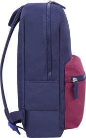 Темно-синий текстильный рюкзак большого размера Bagland (52763)