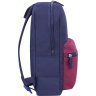 Темно-синій текстильний рюкзак великого розміру Bagland (52763) - 2