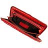 Вместительный женский кошелек из натуральной кожи с плетением Ashwood D81 94063 красного цвета фото №6 Вместительный женский кошелек из натуральной кожи с плетением Ashwood D81 94063 красного цвета modnotak фото - 6