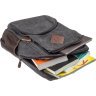 Повсякденний рюкзак з текстилю чорного кольору Vintage (20074) - 3