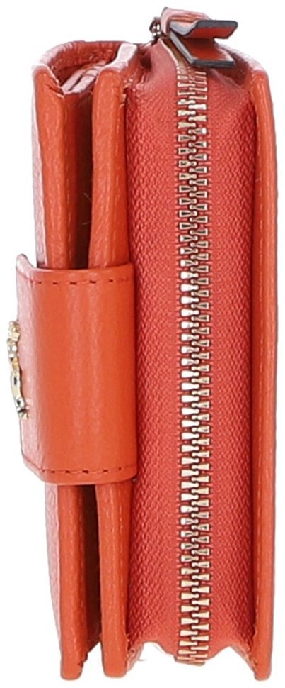 Яркое женское кожаное портмоне Ashwood 94463 (оранжевое) modnotak фото №5