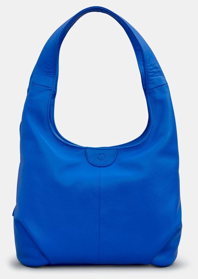 Женская кожаная сумка хобо в синем цвете Yoshi YB31 Meehan 94963 (Великобритания) modnotak фото №1