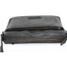 Черная кожаная сумка через плечо горизонтального типа VATTO (12004) - 5